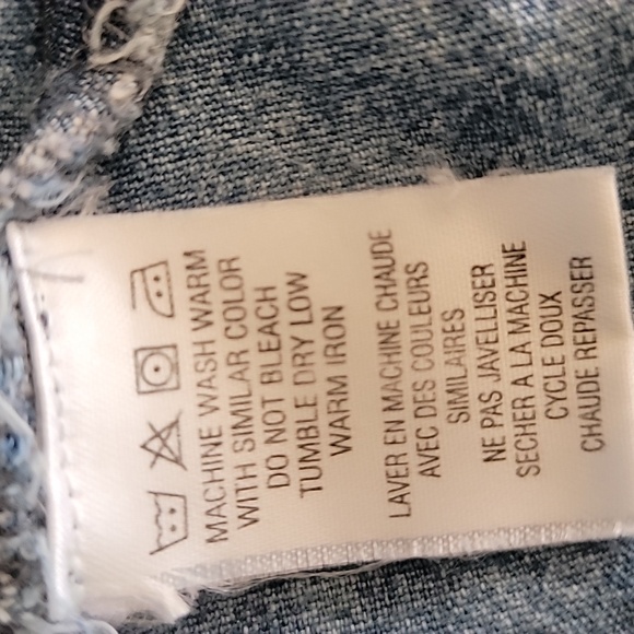 HARLEY-DAVIDSON WOMEN'S LONG SLEEVE DENIM SHIRT - Picture 8 of 8